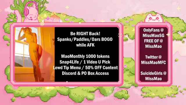 Missmaosg – [Myfreecams] Prostitetus Sweet Girl Lovers – 2025-02-19 18:25:53